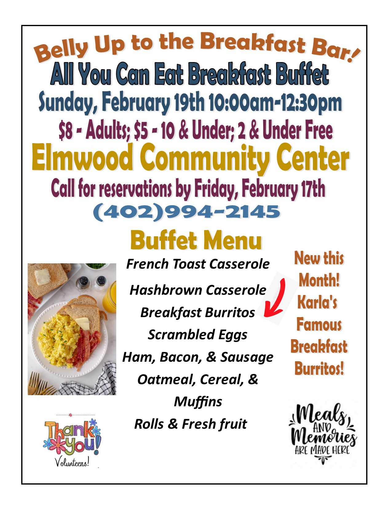 Community Center Flyer 2142023
