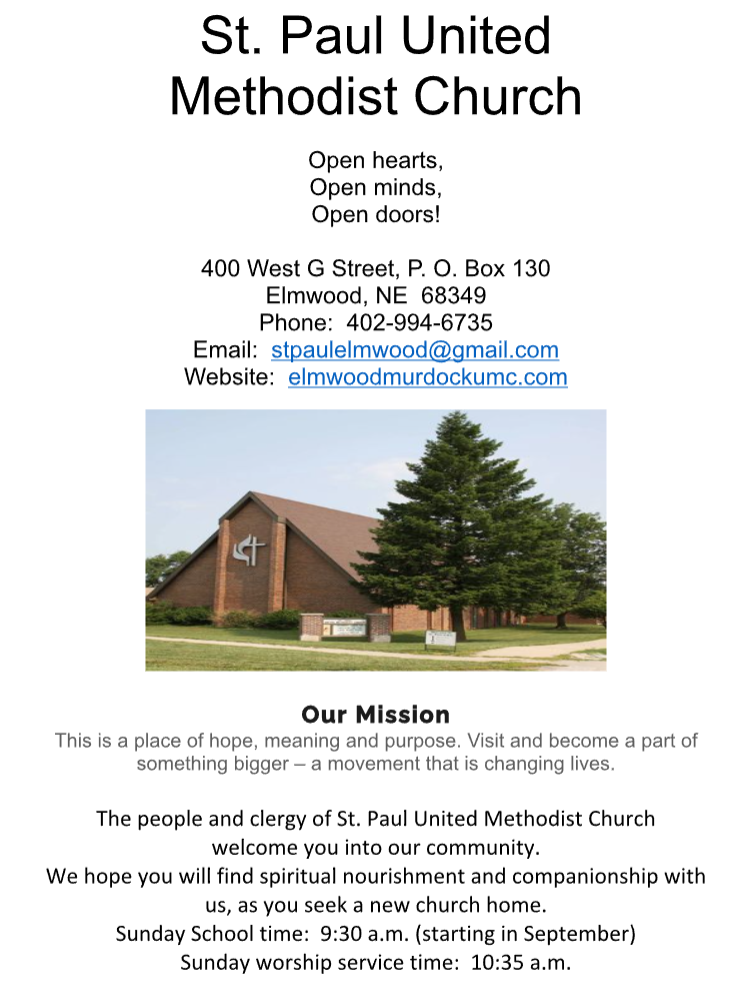 St Paul Methodist 2023