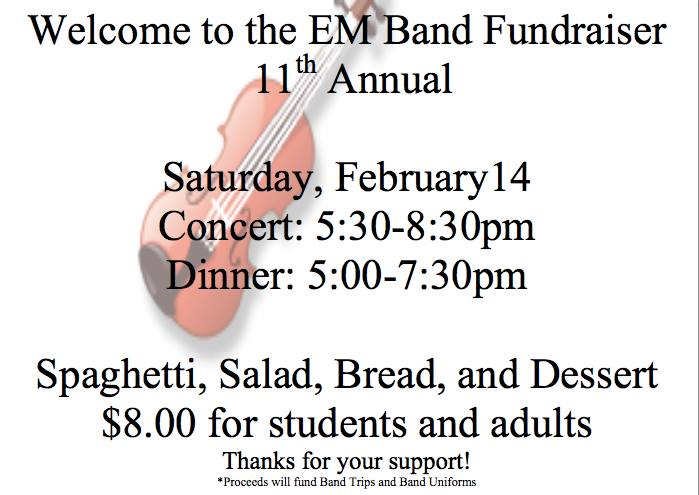 Band Spaghetti feed