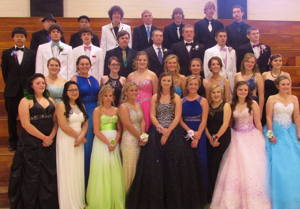 Juniors at prom 2