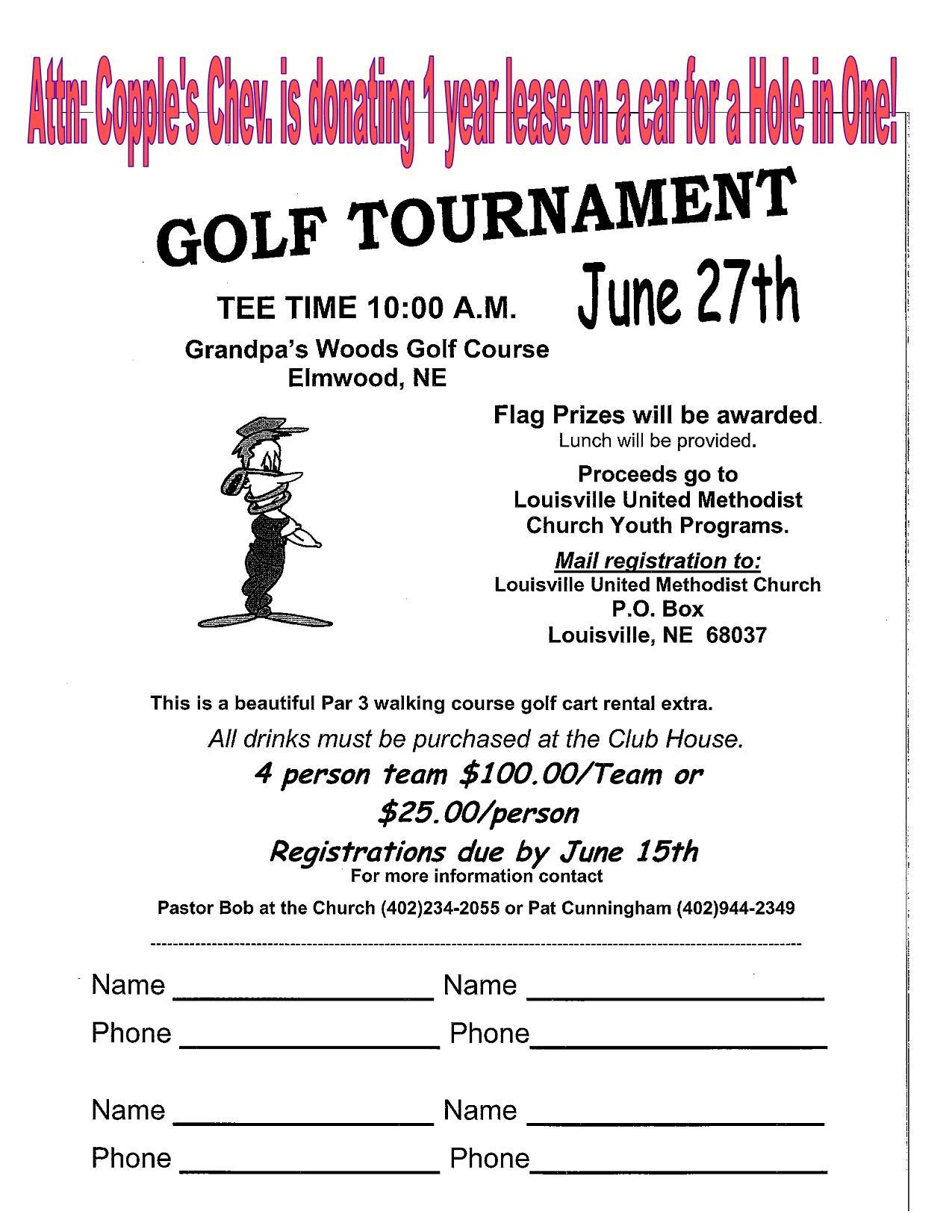 Golf Tournament