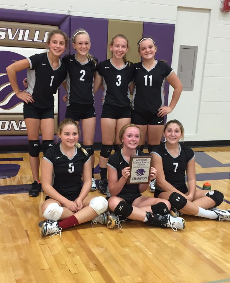girls vb team