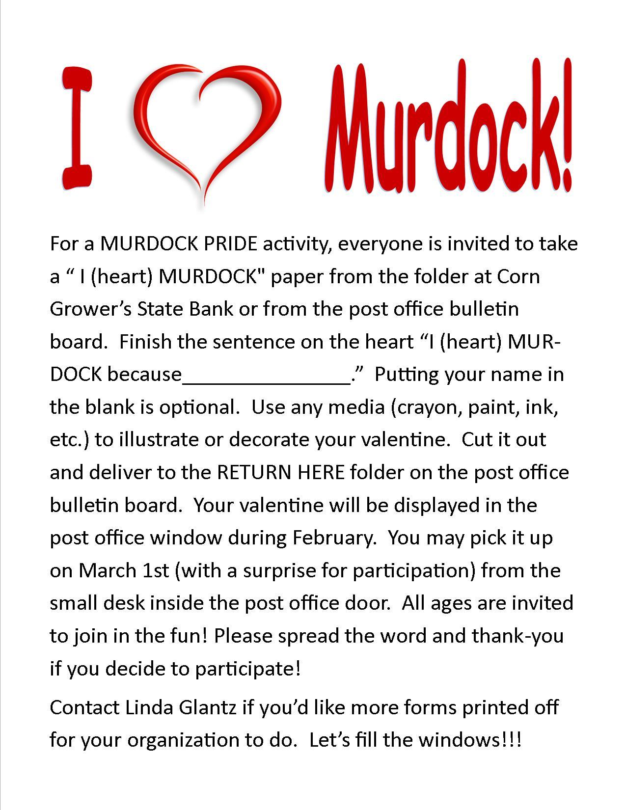 Murdock Pride Valentines