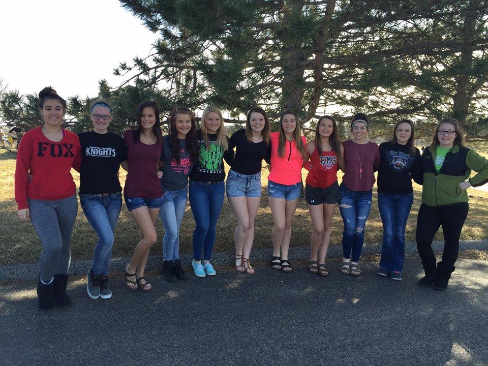 Cheer squad