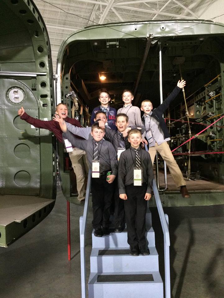 Boys at SAC Science Fair