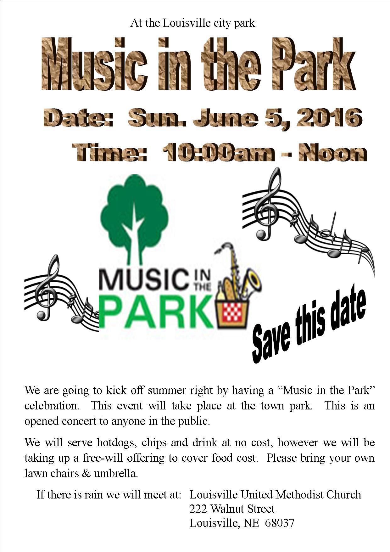 Music In The Park 2016