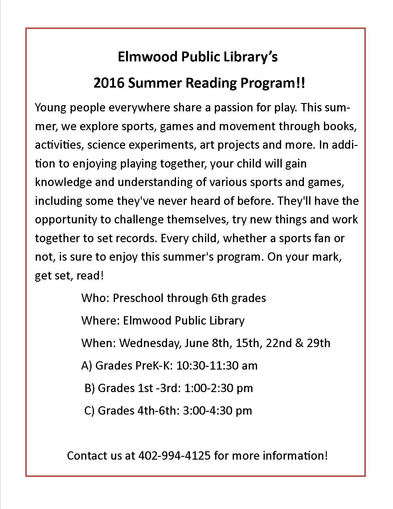 Library program