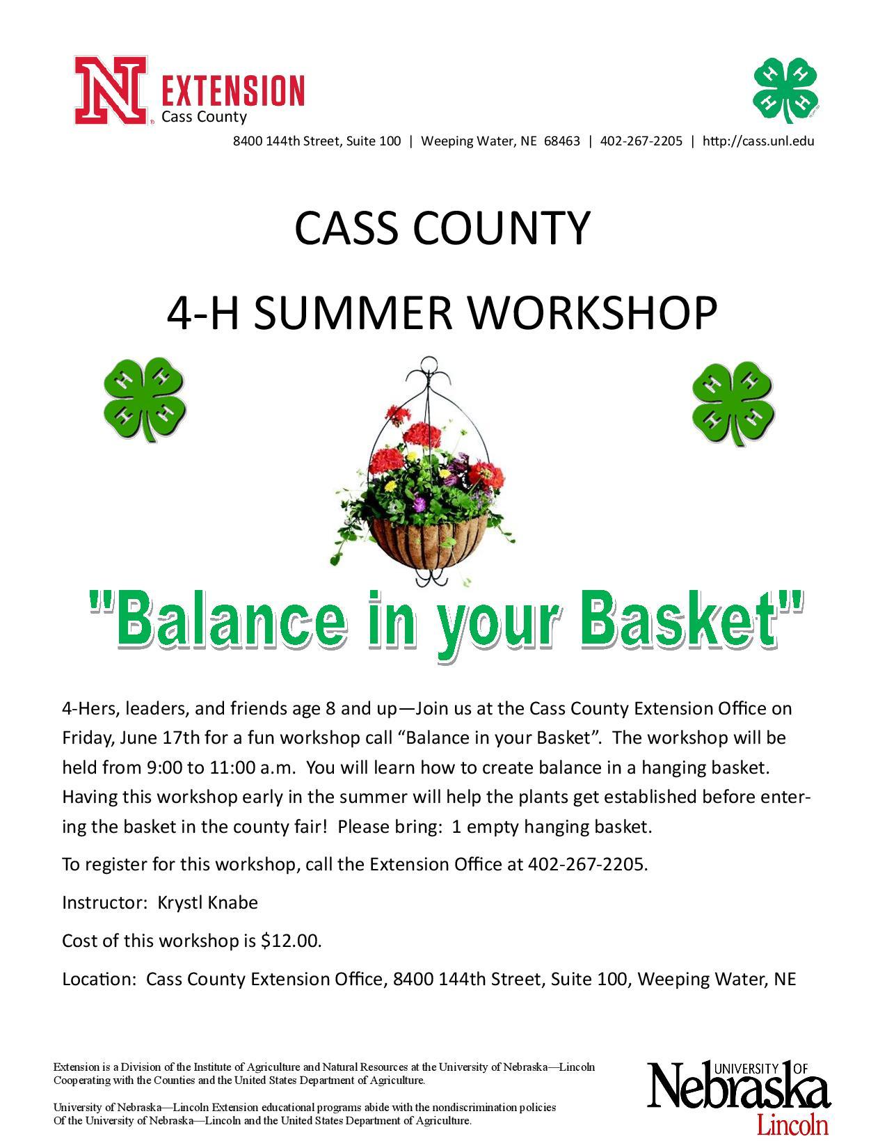 Balance in your Basket page 001