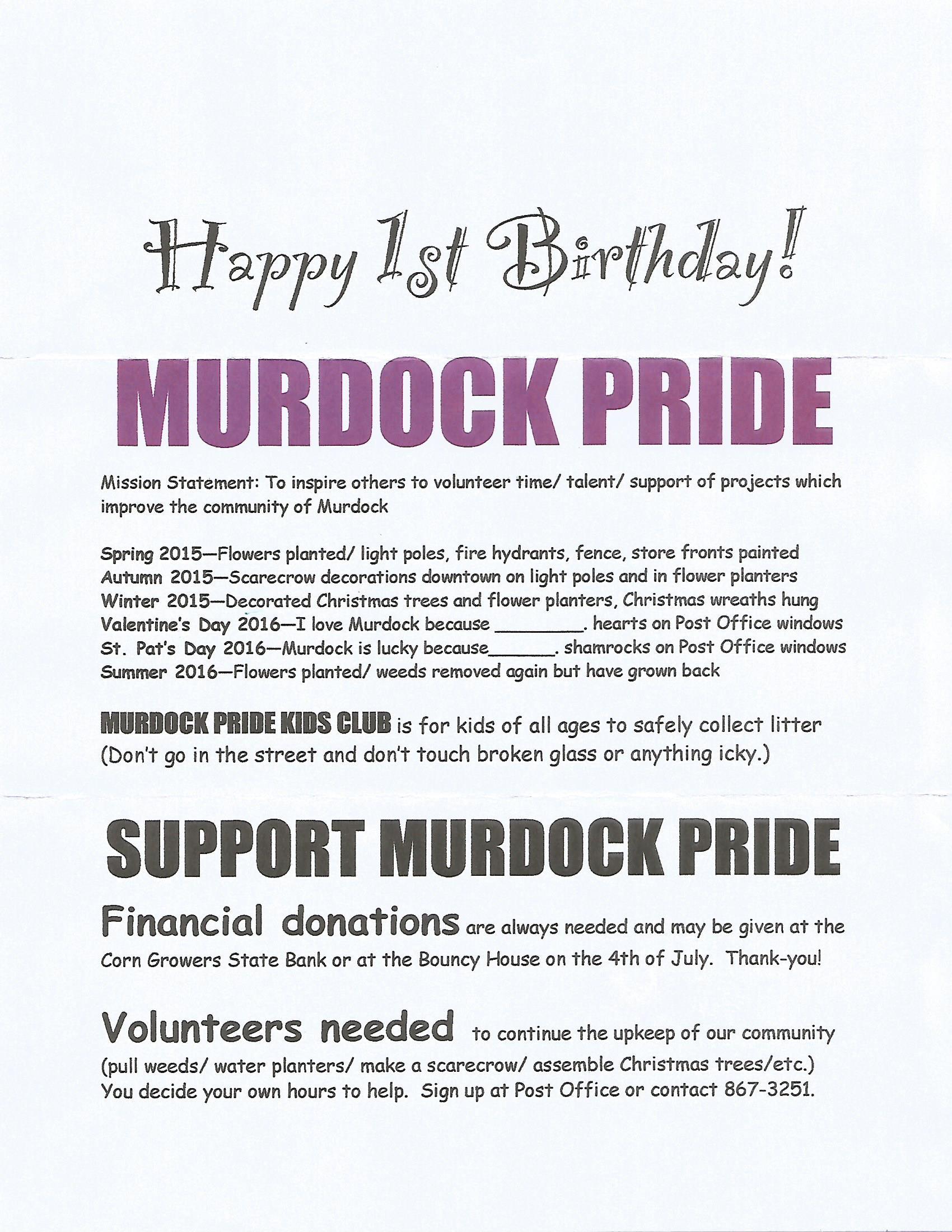 murdock pride
