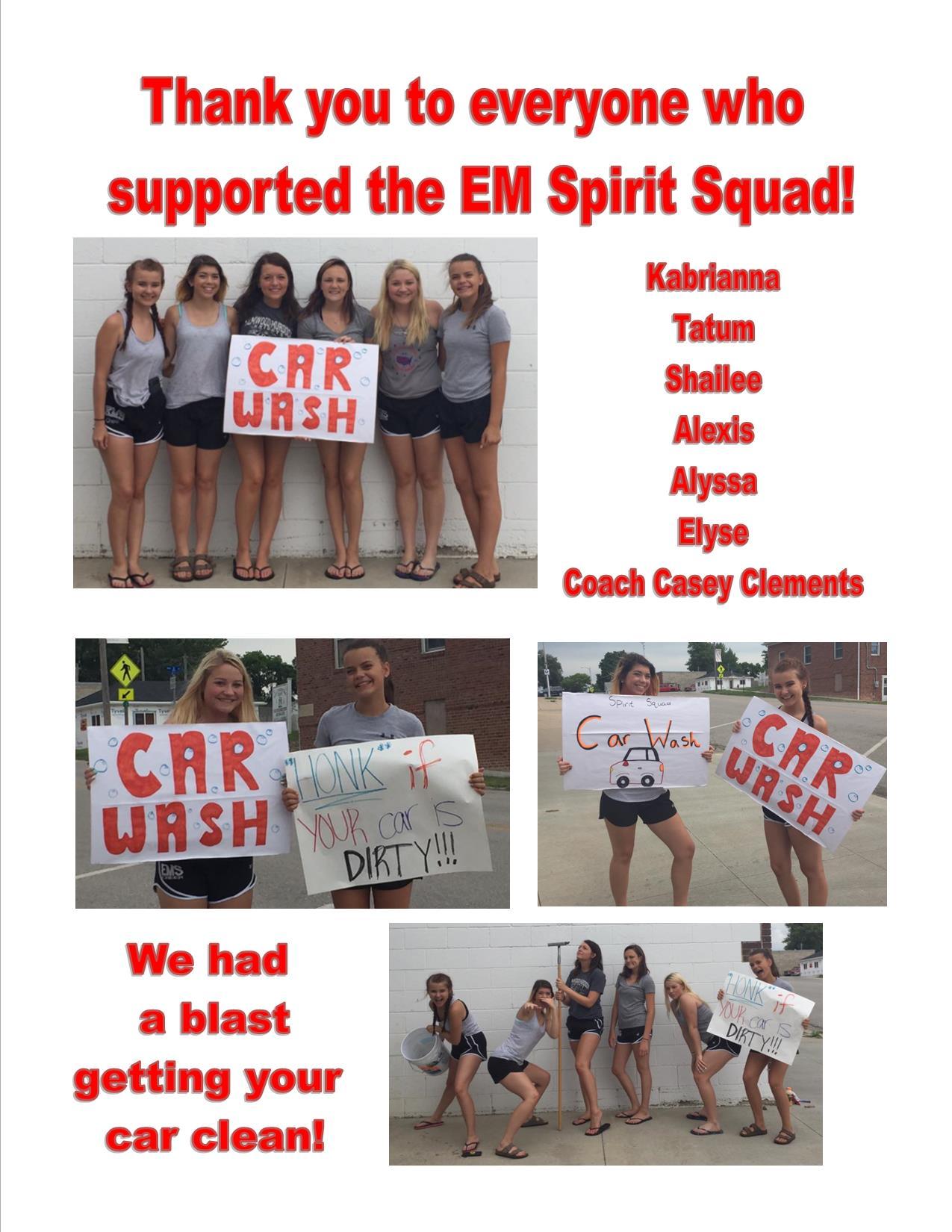 Cheer thanks