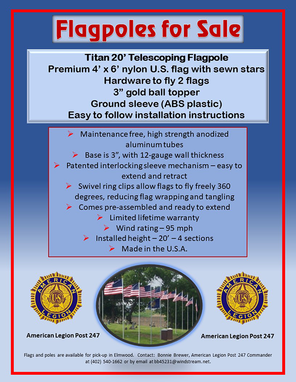 Flagpoles for Sale Dec 2021