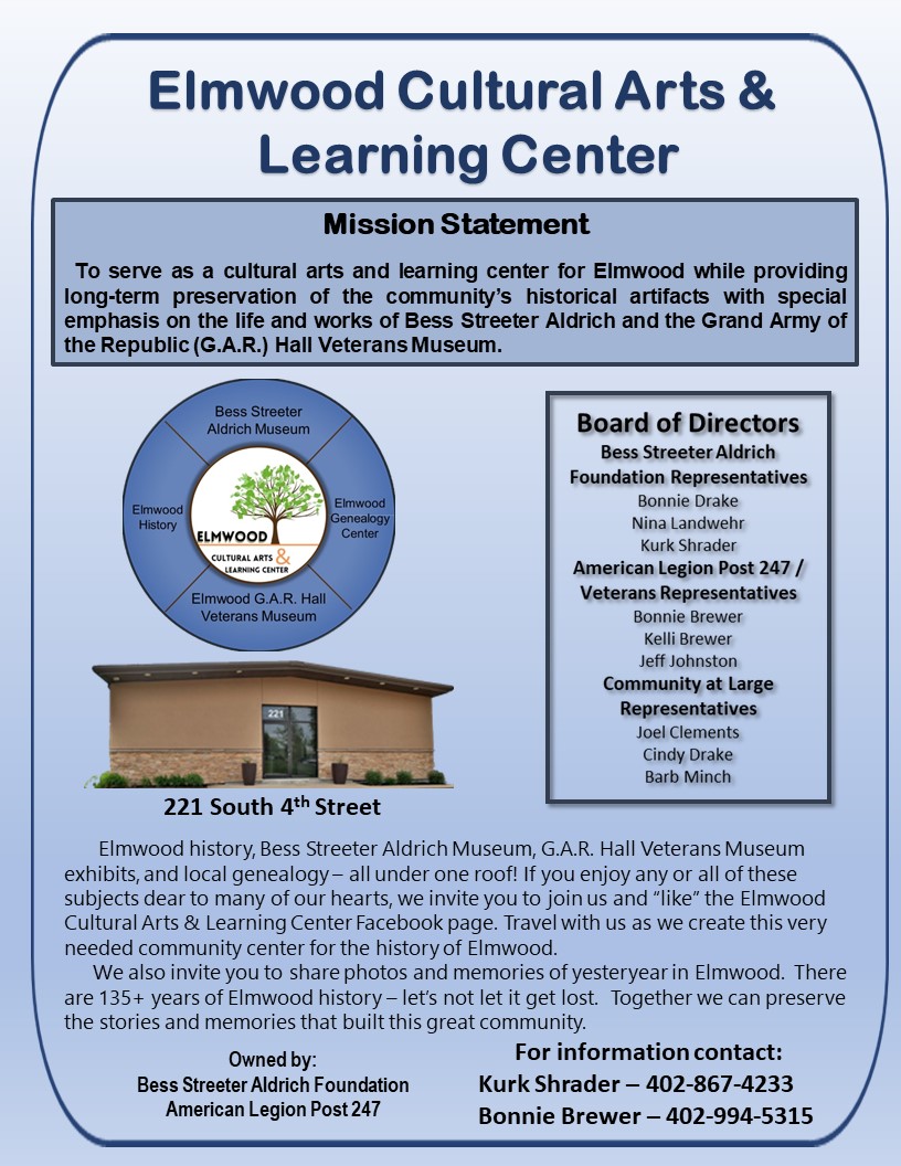 Ad for Elmwood Newsletter to like page