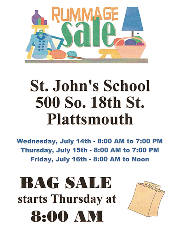 Rummage Sale FlyerSM