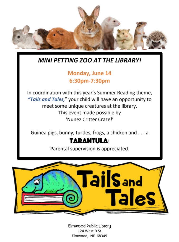 library petting zoo