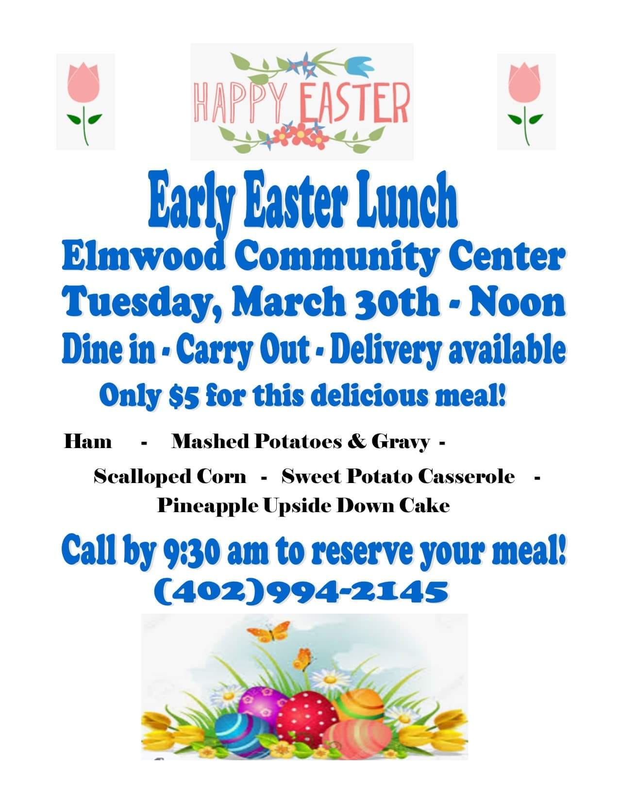 community Center easter 2021