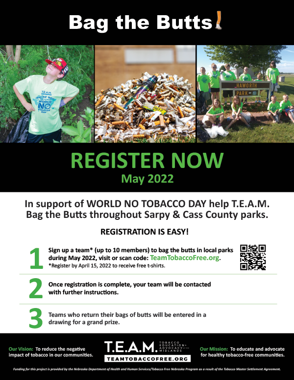 203558 TEAM Bag the Butts Flyer 0322