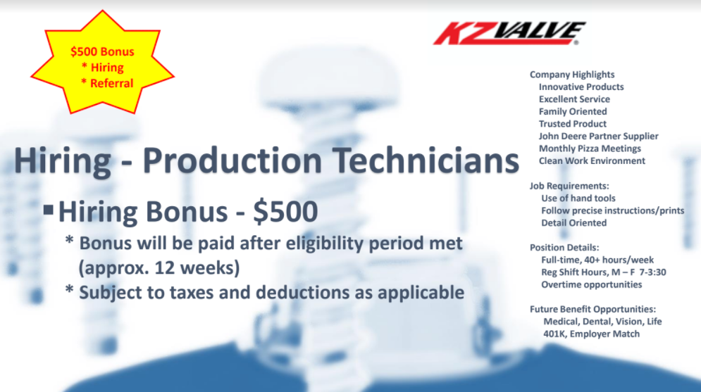 KZValve Ashland 2022