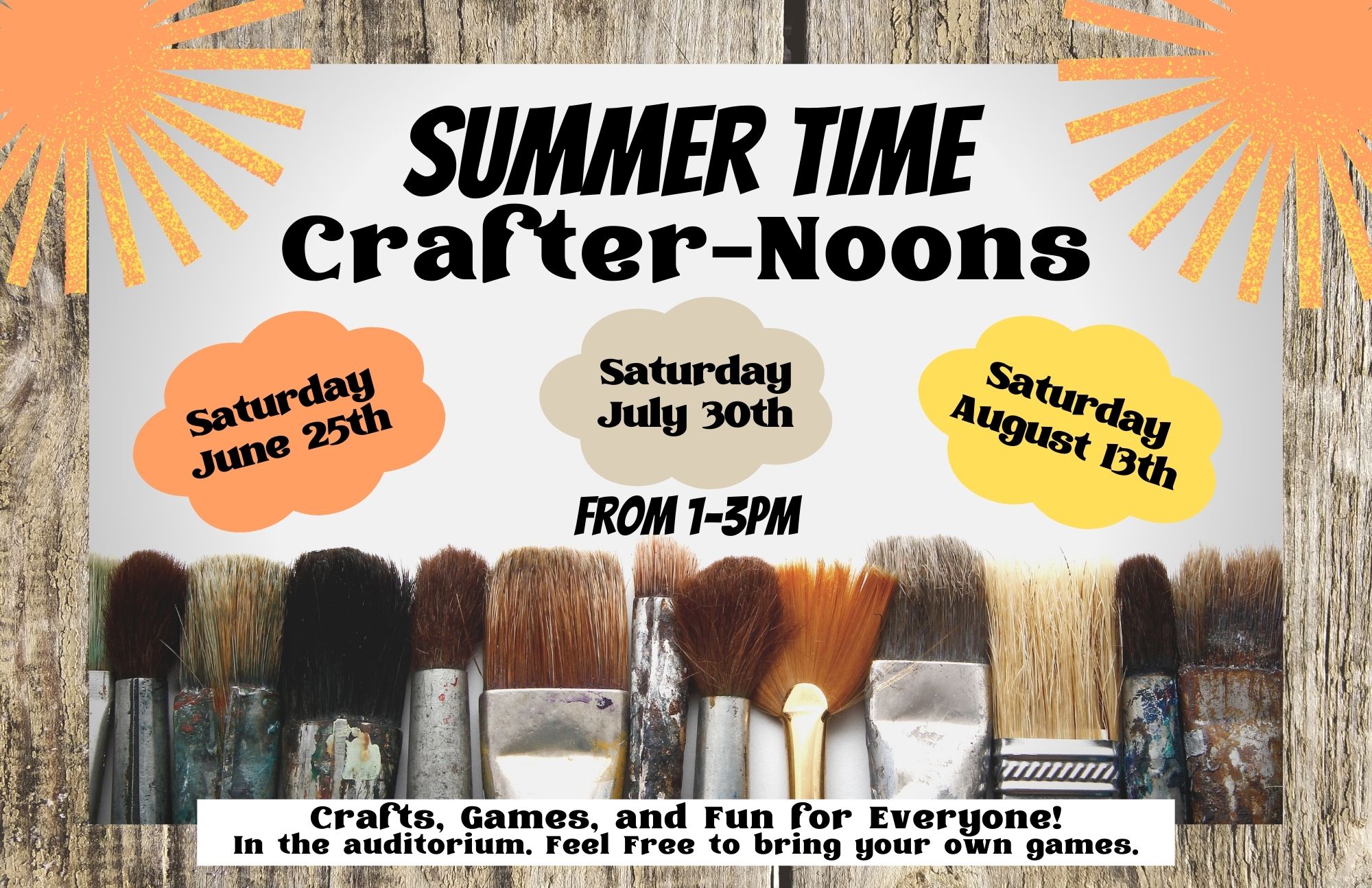 SummerTime Crafternoons