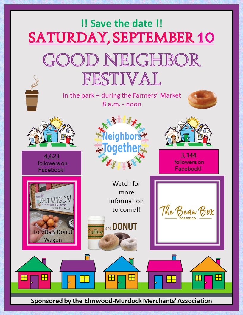 Save the Date Good Neighbor Day