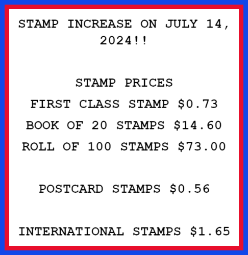 2024 06 26 USPS stamp increase