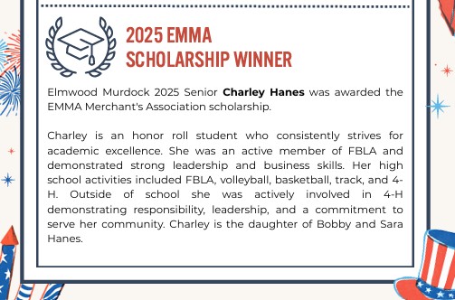 EMMA Scholarship Winner