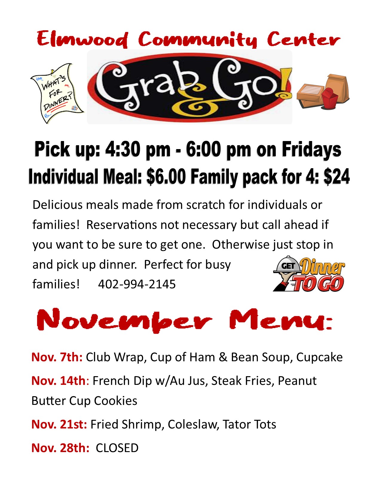 11 2025 Grab and Go flyer