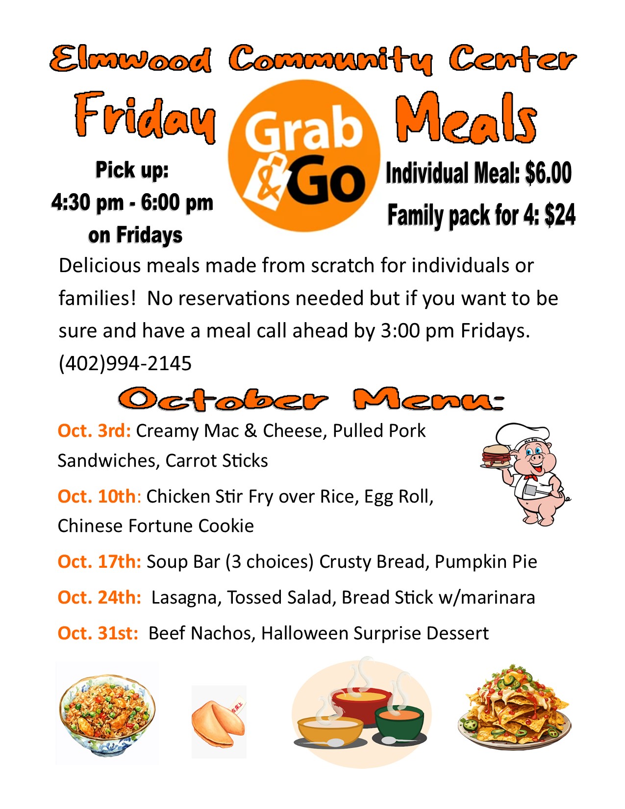 10 2025 Grab and Go flyer