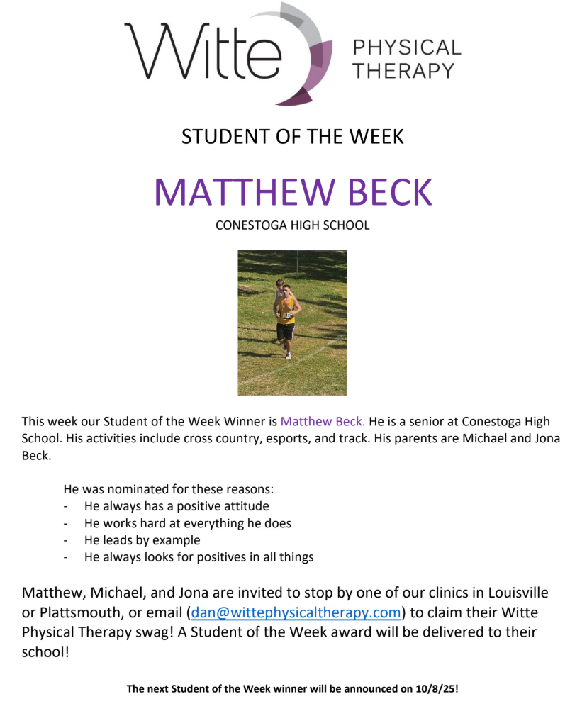 10012025 Matthew Beck CHSb