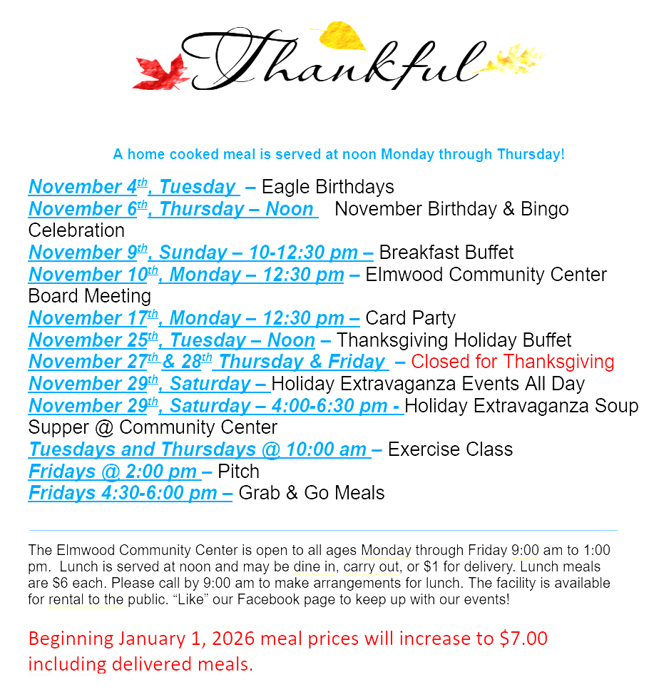Elmwood community center 1125
