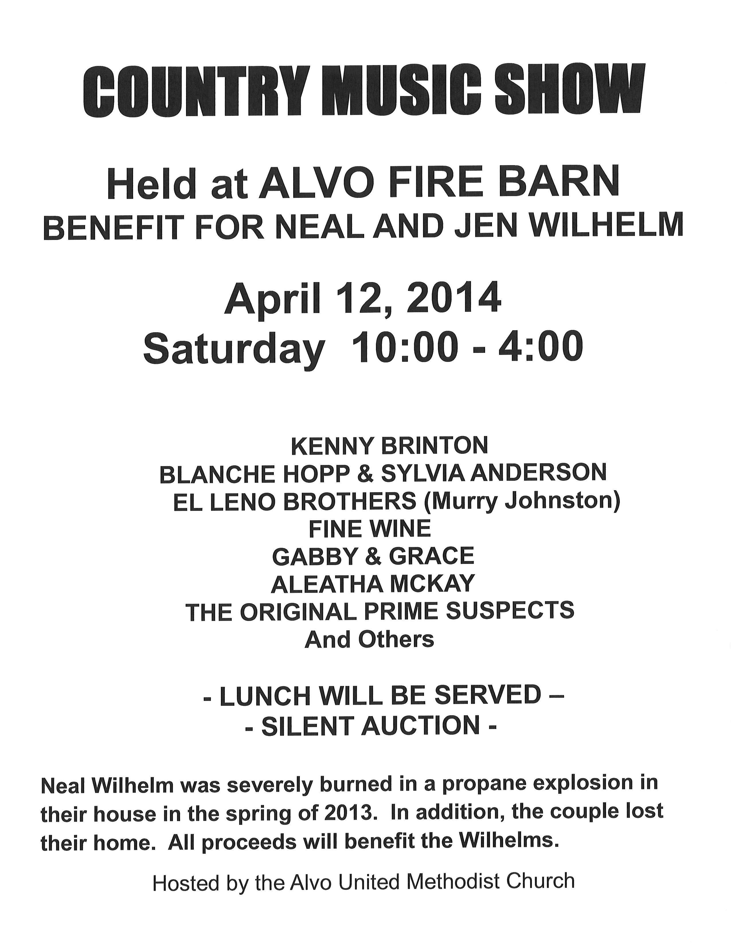 fundraiser for Wilhelm