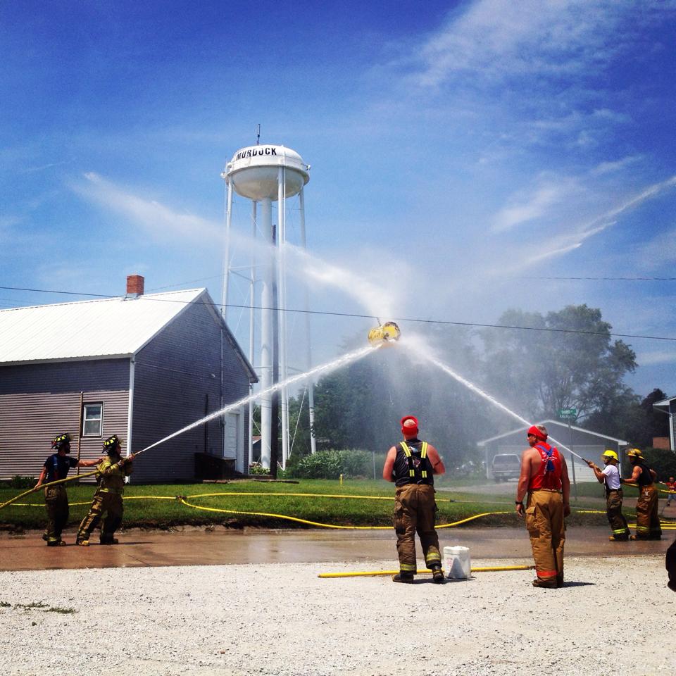 4th - water fight