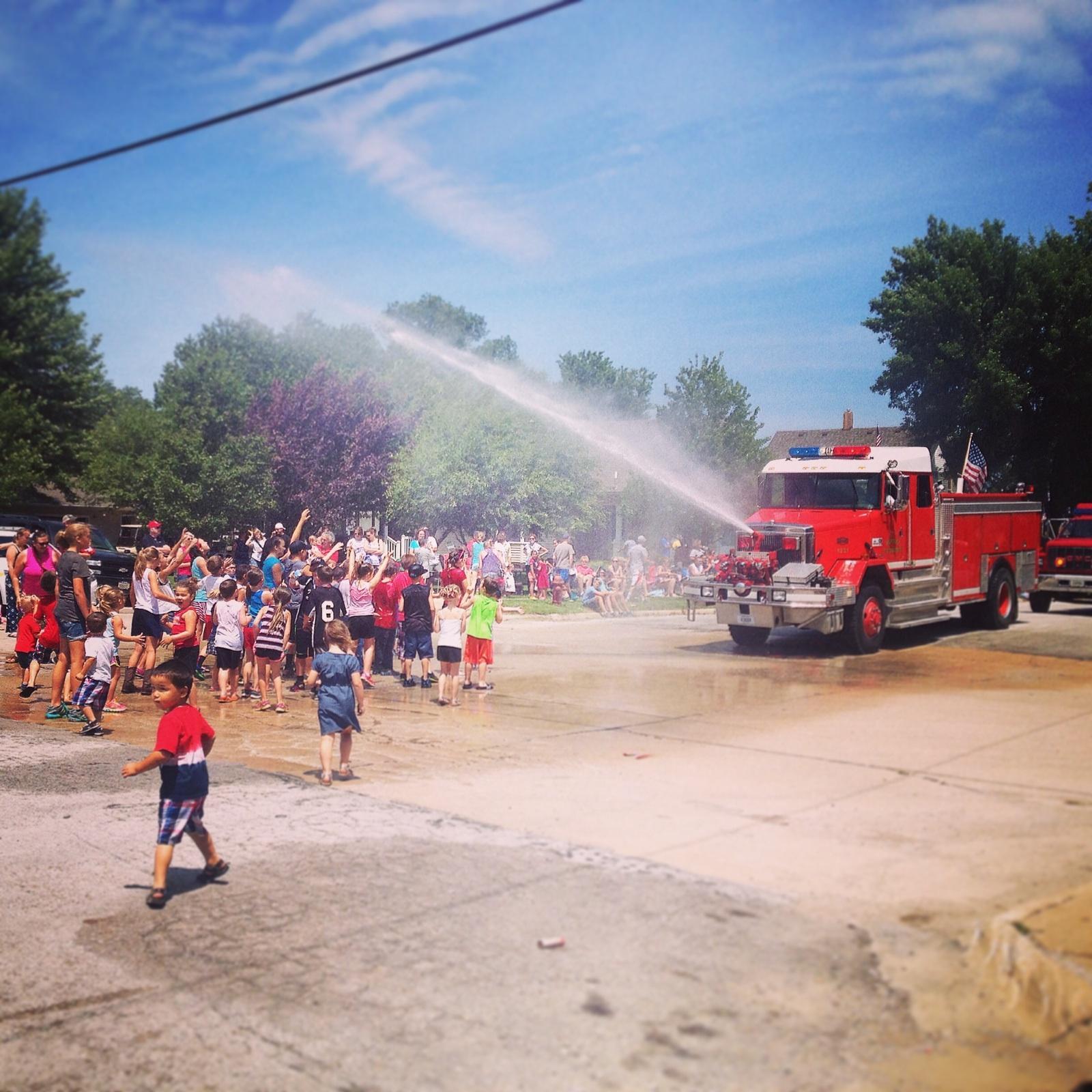 Water fight