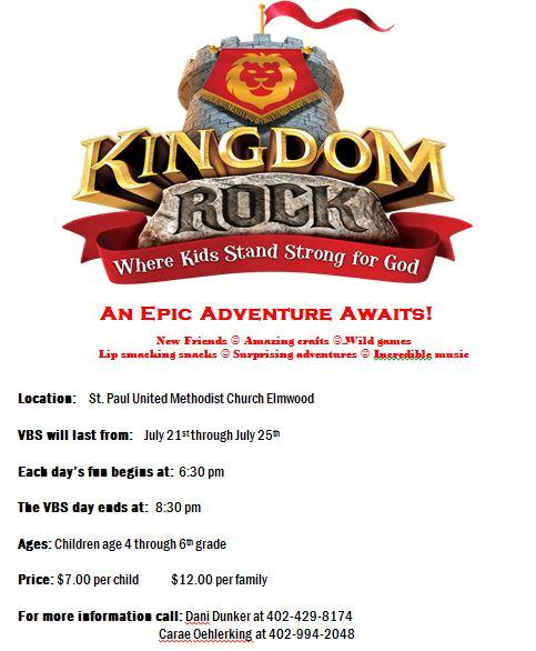 Kingdom Rock Flyer