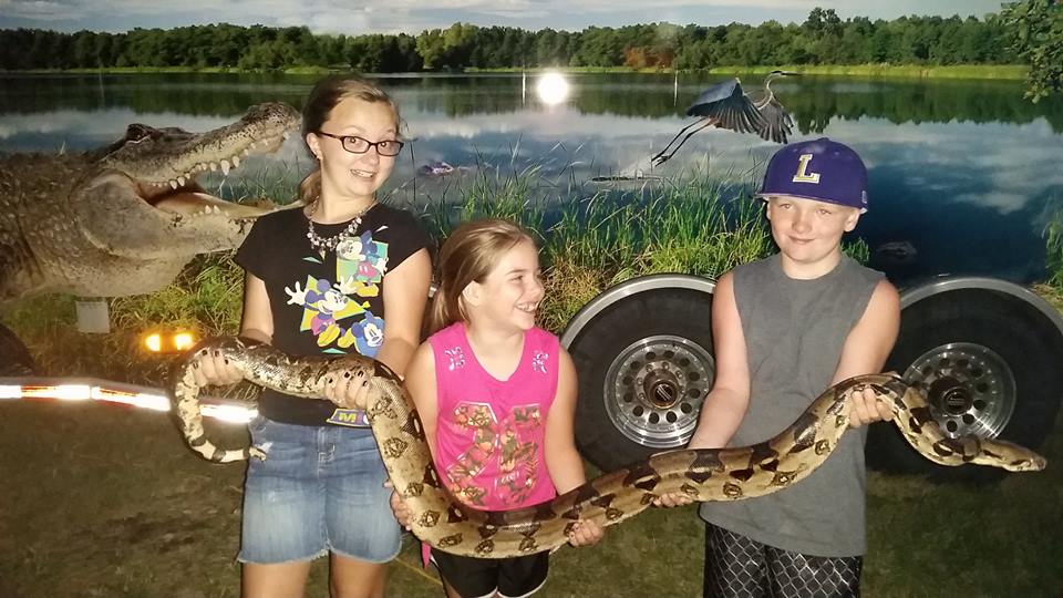 Ava and the snake