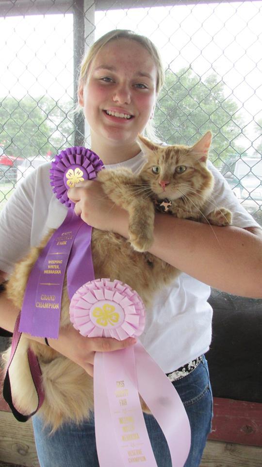 Kate and cat