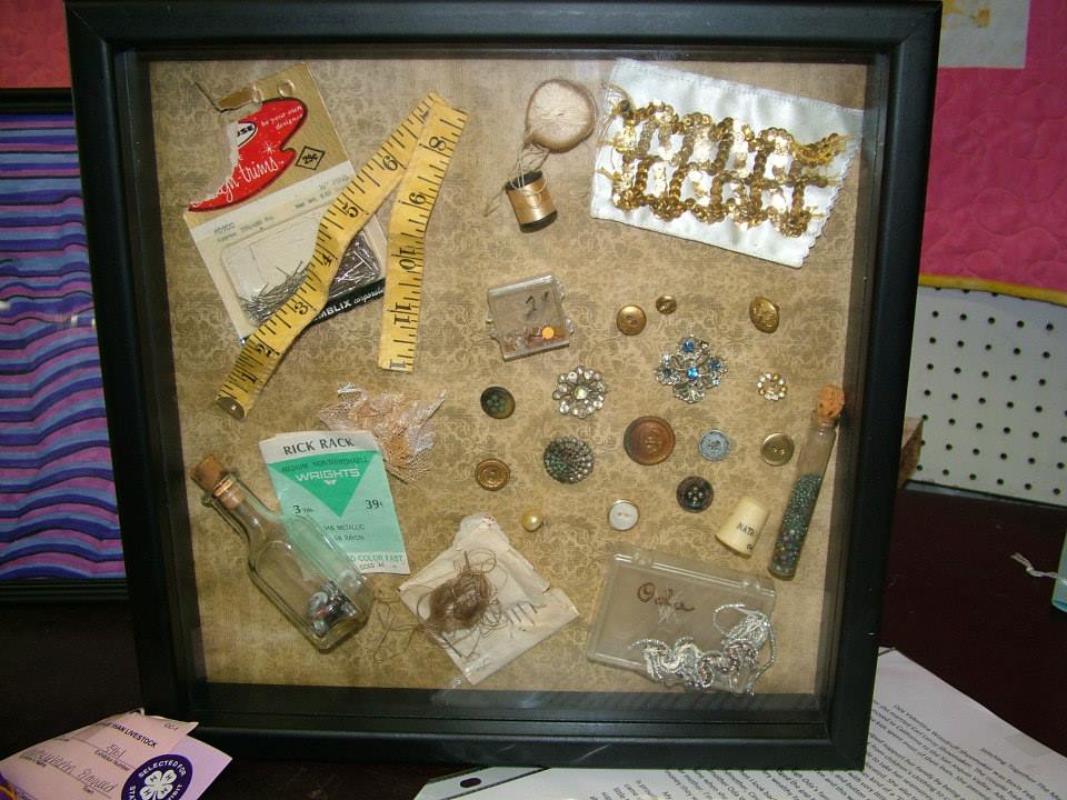 Whitney Koehns Heritage Shadow box GGG sewing