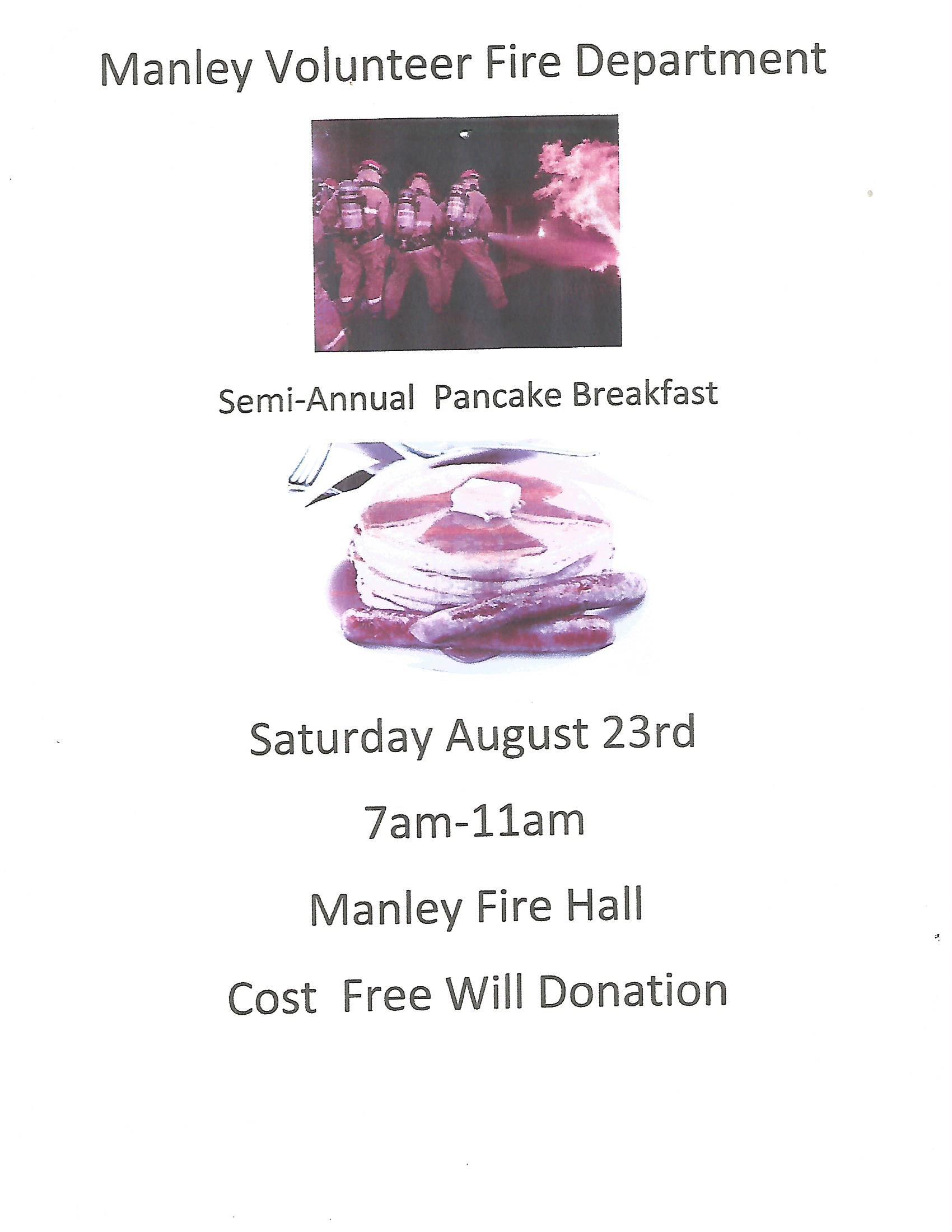 Manley pancake feed