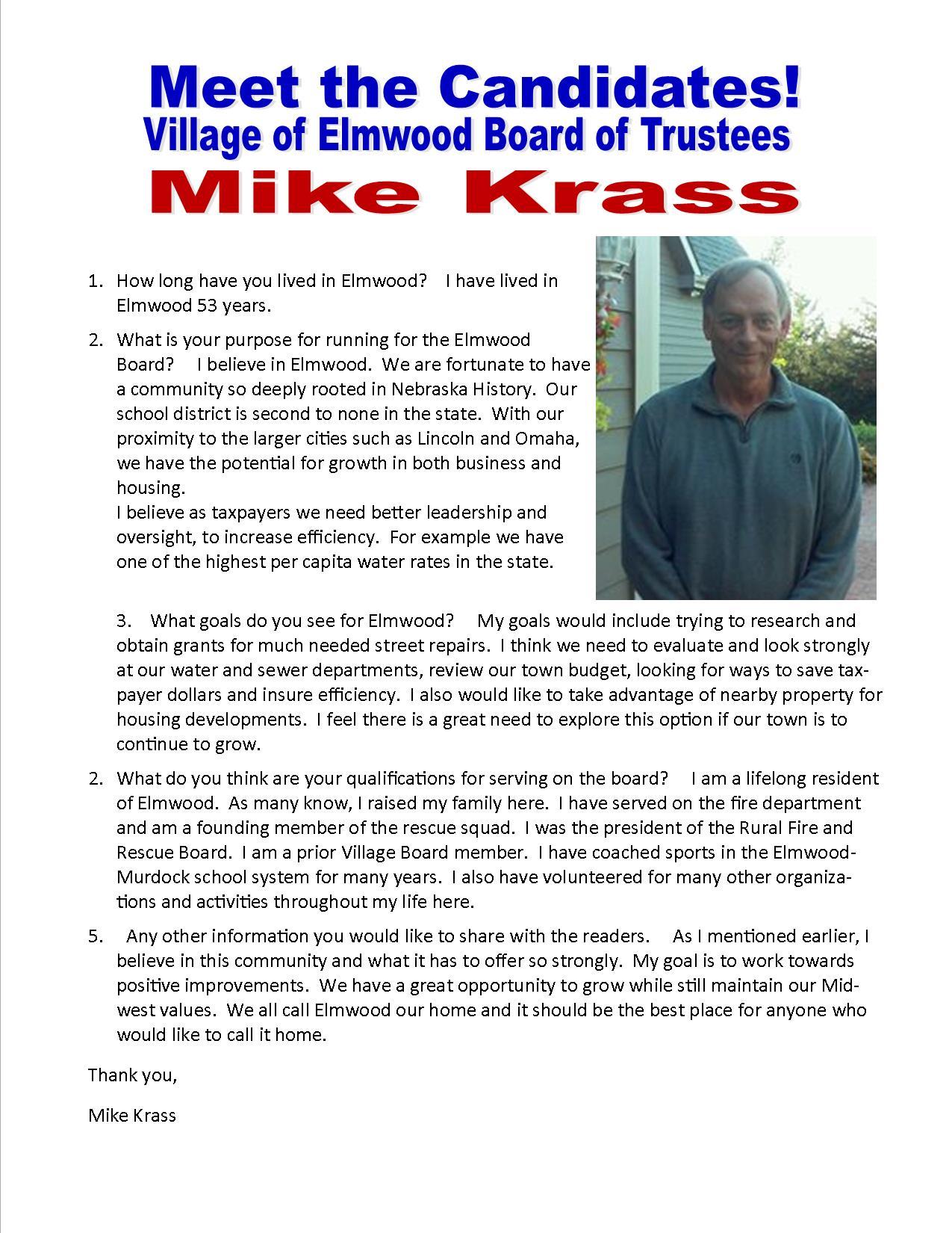 Mike Krass for nl