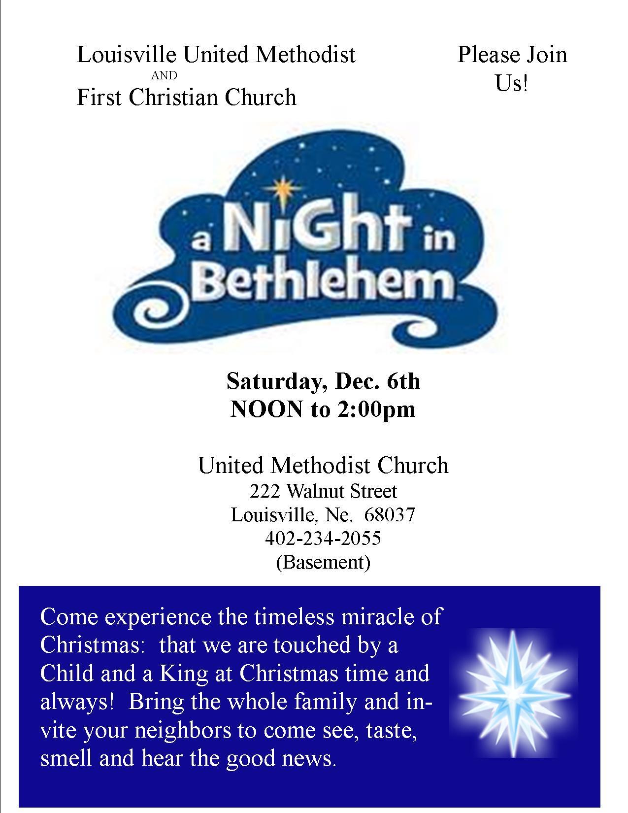 Night in Bethlehem Flyer 2014-2