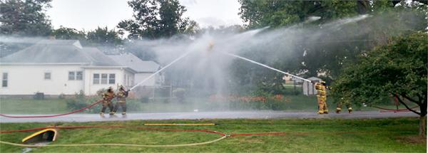 Elmwood FireDepartment Waterfight