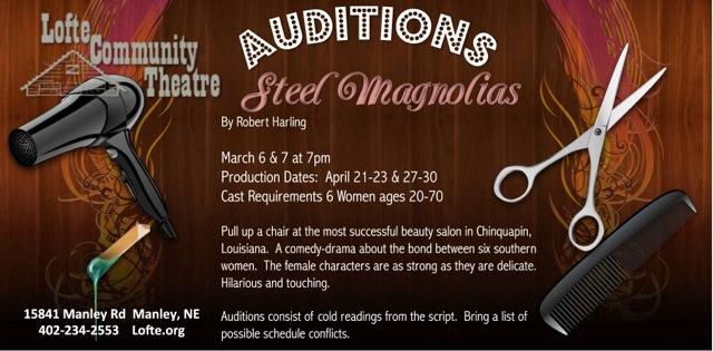 Magnolias Auditions