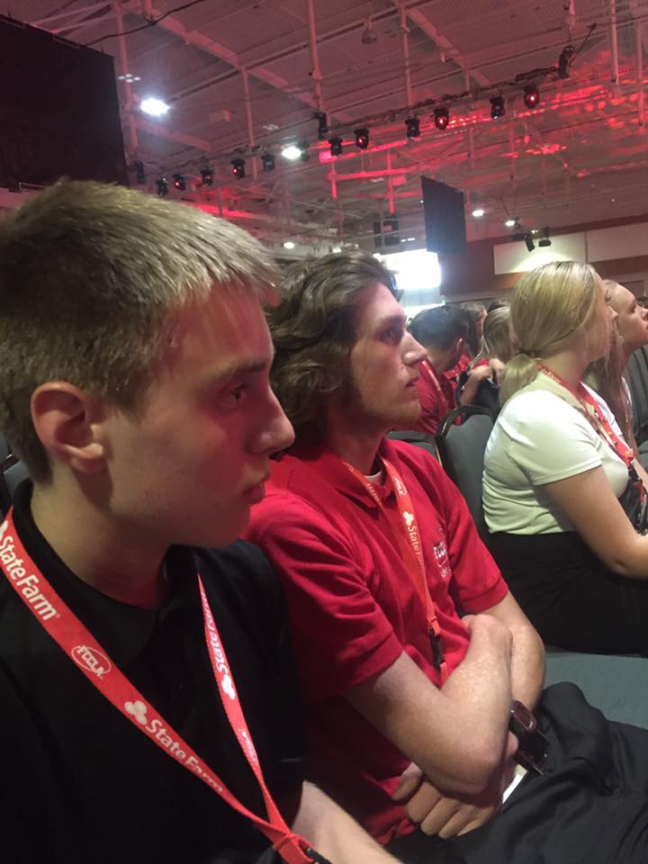 Spencer and Thomas at meeting