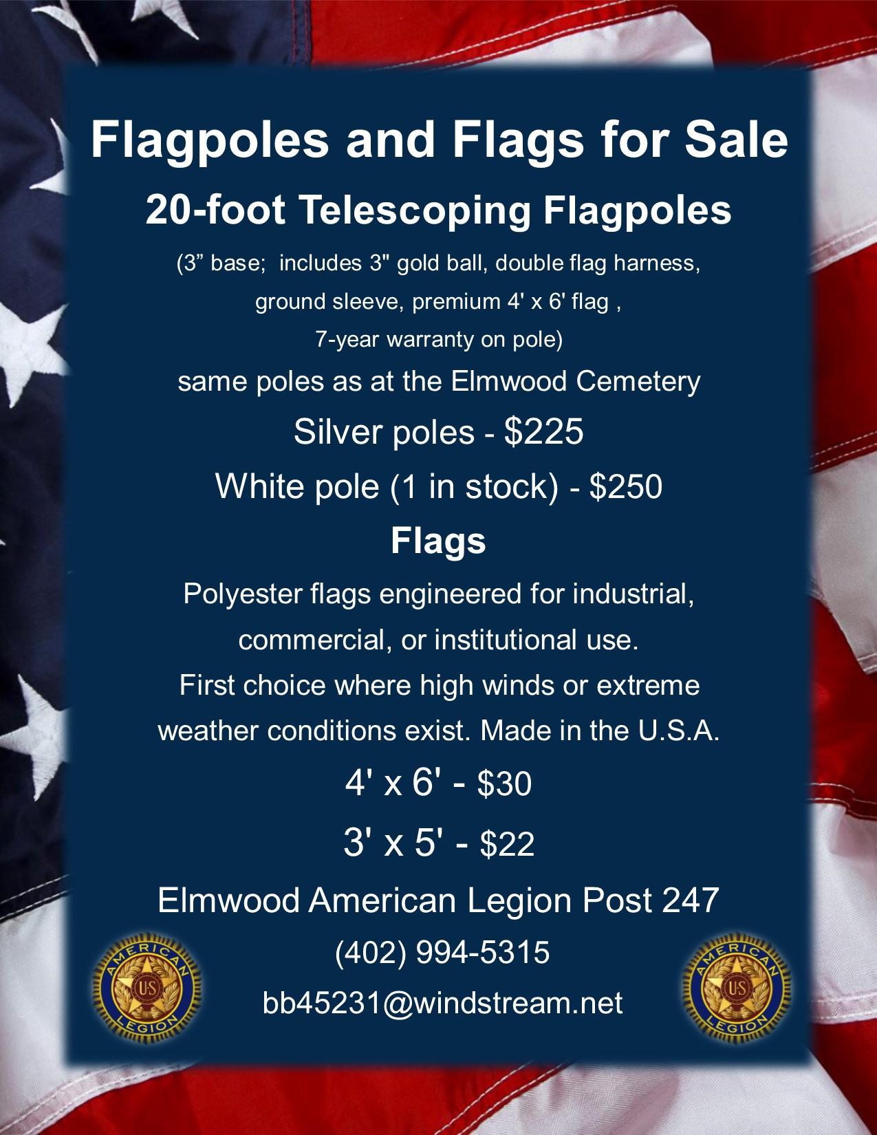 Flagpoles for Sale 2017
