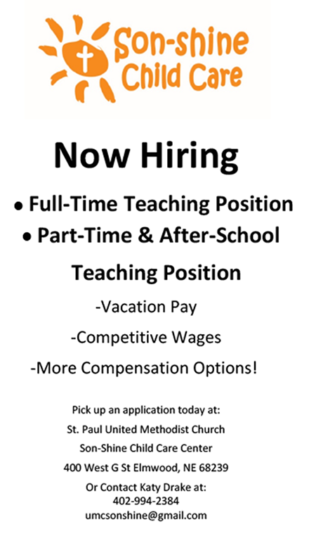 Now Hiring Poster