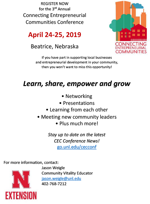 Connecting Entrepreneurial Communities 2019