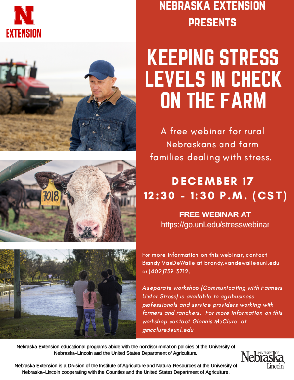 Keeping Spress Levels in Check on the Farm 12 19