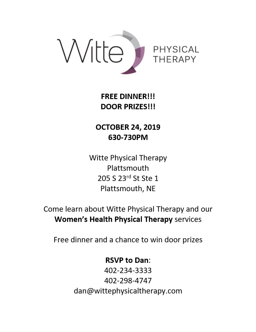 Womens Health Physical Therapy Flyer 1