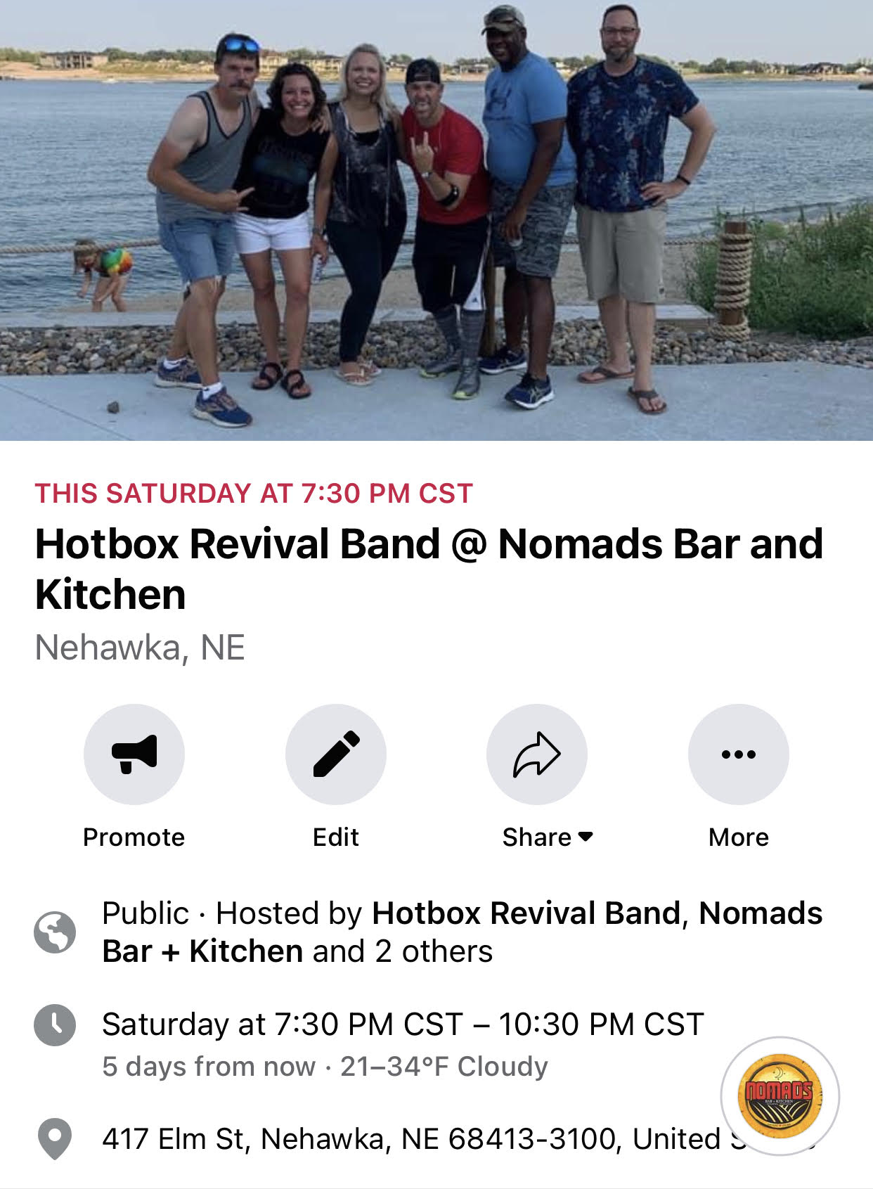 Nomad bar nehawka 010621