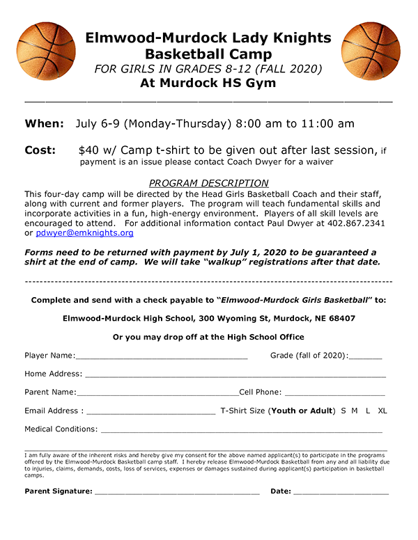 bball camp