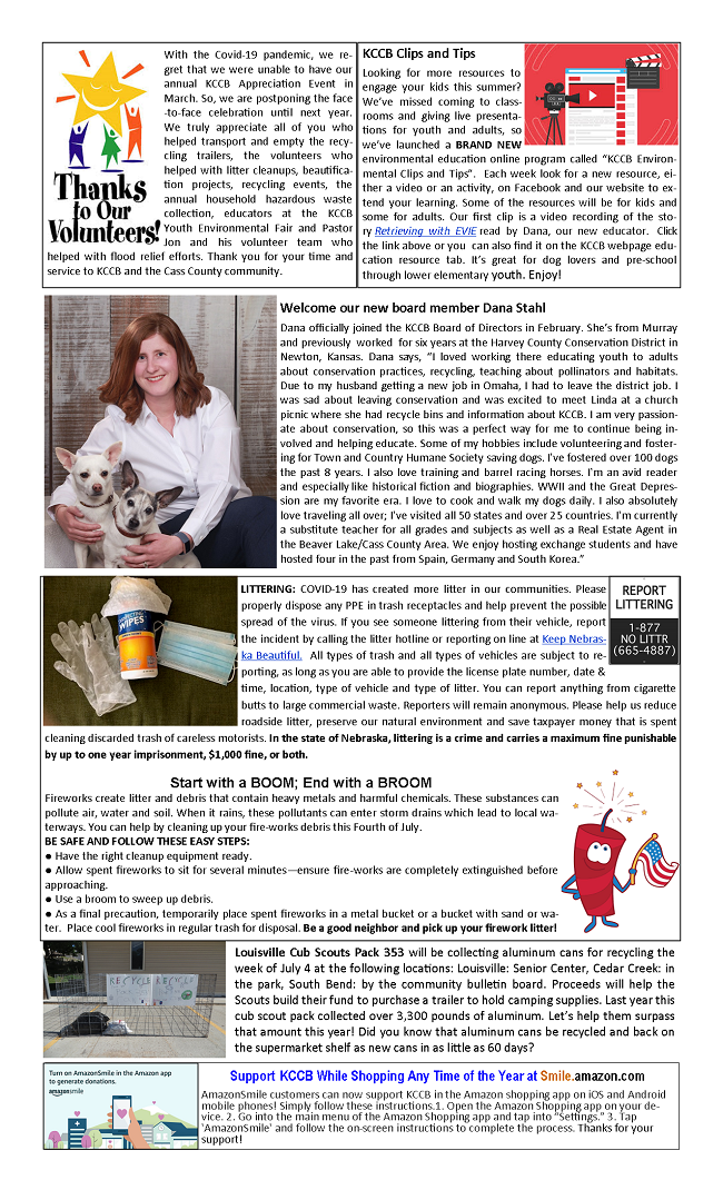 KCCB Spring Newsletter pg. 2 1